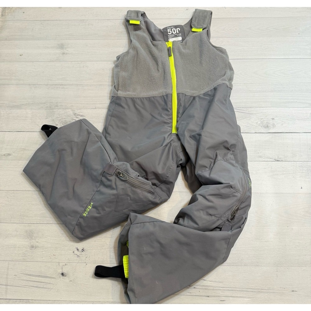 Decathlon Piste 500 Wedze kids grey Ski‎ Winter Sports Snow Pants 5-6 Years